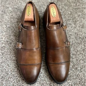 Allen Edmonds Mora 2.0 Monkstrap Shoes 10 EEE - New W/O Tags